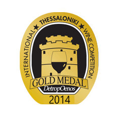 GOLD medal  in the International Wine Competition of Thessaloniki 2014