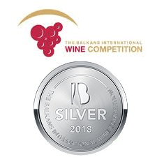 SILVER medal International Balkan Wine Competition 2018
